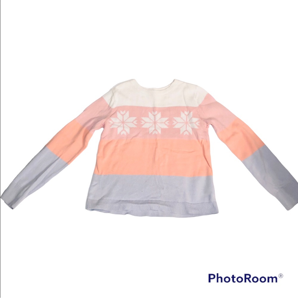 Gap Girls Snowflake Sweater XL